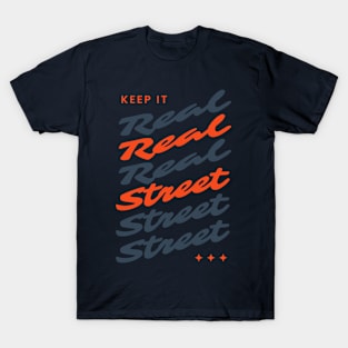 Streetwear Design Typography T-Shirt